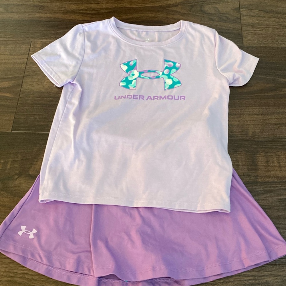 Under Armour skort and shirt set